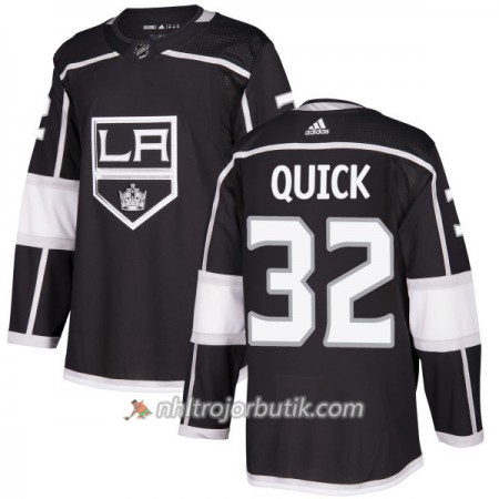 Män Ishockey Los Angeles Kings Tröja Jonathan Quick 32 Adidas 2017-2018 Svart Authentic